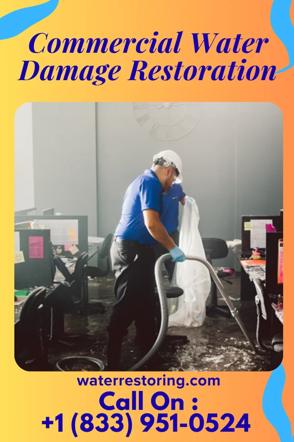 Commercial Water Damage Restoration in Progress, PA